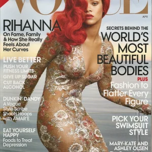 Rihanna 2011 Vogue Magazine Mag Newstand Edition Great Condition
