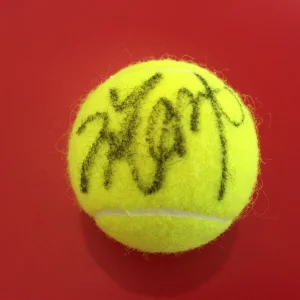 Zhang Shuai China Wilson Tennis Ball Signed Auto
