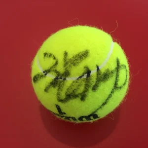 Zhang Shuai China Wilson Tennis Ball Signed Auto
