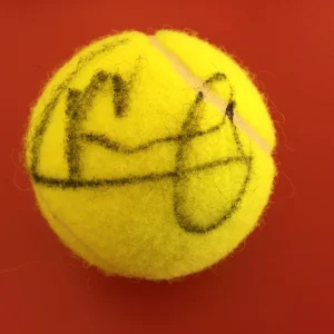 Kim Clijsters U.S. Open Champion Wilson Tennis Ball Signed Auto
