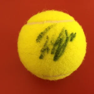 Tennys Sandgren USA Wilson Tennis Ball Signed Auto
