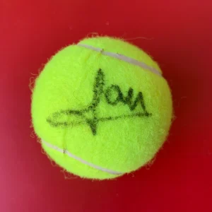 Sara Errani Italy Dunlop Tennis Ball Signed Auto