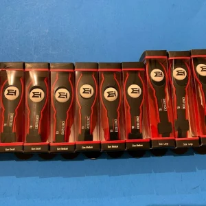 Tiger Woods Foundation Lot (10) Silicone Black & Red Wristband GOLF Brand New
