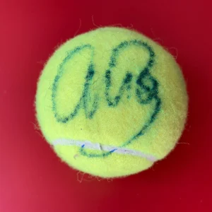 Ana Bogdan Penn Tennis Ball Signed Auto
