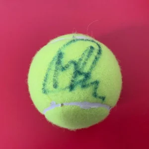 Marie Bouzková Czechia Dunlop Tennis Ball Signed Auto
