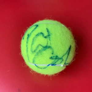 Pat Cash HOF Wilson Tennis Ball Signed Auto