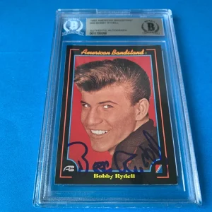 Bobby Rydell 1993 American Bandstand Signed Auto Beckett BAS Slabbed
