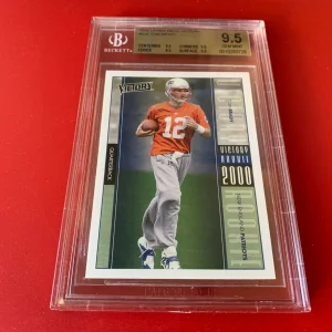 Tom Brady Patriots 2000 Upper Deck Victory Rookie BGS 9.5 GEM MINT
