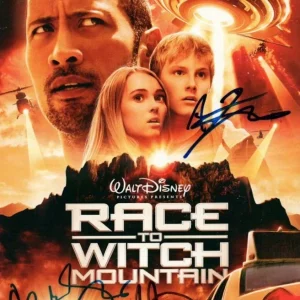 AnnaSophia Robb Carla Gugino Alexander Ludwig Autographed Movie Ad GV869942