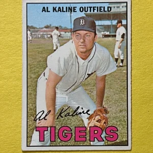 1967 TOPPS AL KALINE #30 TIGERS HOF
