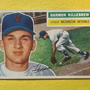 1956 TOPPS HARMON KILLEBREW #164 NATIONALS HOF
