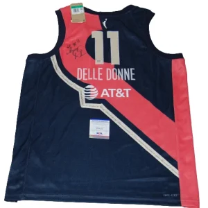 ELENA DELLE DONNE signed (WASHINGTON MYSTICS) Nike Rebel jersey PSA/DNA AN10196