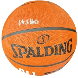 MARCUS SASSER signed (DETROIT PISTONS) Spalding NBA basketball PSA/DNA AN10046
