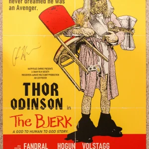 Marvel's Thor Chris Hemsworth Signed Extremely rare Screen Print Poster #22/30