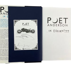 Tom DeLonge Blink-182 Signed Autograph Poet Anderson in Darkness Book - Rare!
