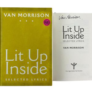 Van Morrsion Them Signed Autograph Lit Up Inside Book Beckett COA - Astral Weeks
