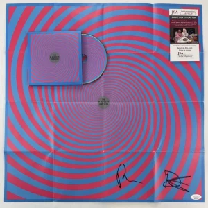 The Black Keys Signed Autograph Turn Out CD Foldout Poster Patrick & Dan JSA COA