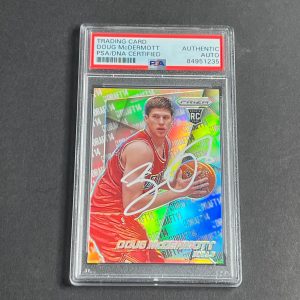 2014-15 Panini Silver Prizm #41 Doug McDermott Signed Card AUTO PSA Slabbed RC B
