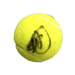 Novak Djokovic Signed Autograph Tennis Ball - GOAT 24x Grand Slam Champ JSA COA