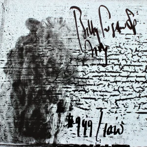 THE SMASHING PUMPKINS Signed Monuments Green Vinyl Record Billy Corgan ACOA