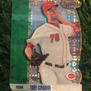 TONY CINGRANI 2012 BOWMANS BEST XFRACTOR DIE-CUT ##ED /25 SP
