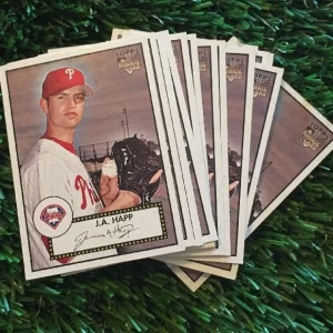 (17) 2007 Topps '52 Style J.A. HAPP Rookie Card RC #145 TORONTO BLUE JAYS LOT
