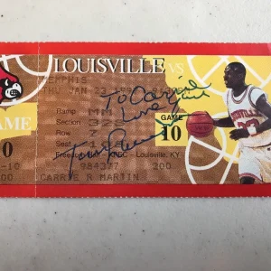 Tommy Lasorda Autographed Signed LOUISVILLE CARDINALS TICKET JSA COA
