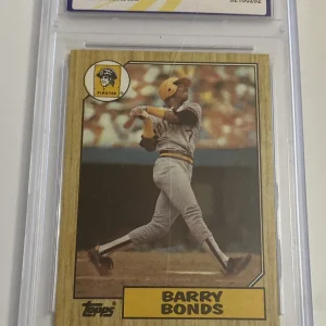 1987 Topps Barry Bonds #320 Baseball Card Rookie card Gem WCG 10 Pirates
