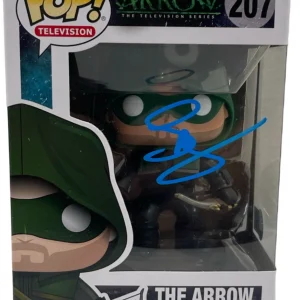 Stephen Amell Signed The Arrow Funko Figure 207 Authentic Autograph Beckett
