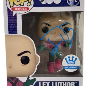 JESSE EISENBERG SIGNED LUX LUTHOR FUNKO 472 FIGURE AUTHENTIC AUTOGRAPH BECKETT