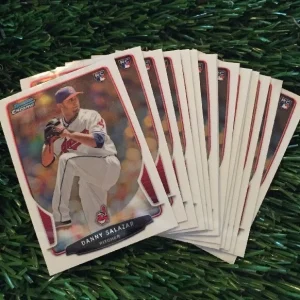 (15) 2013 Bowman Chrome Danny Salazar Rookie Indians RC lot

