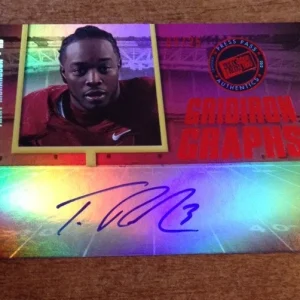 Trent Richardson 2012 Press Pass Fanfare Gridiron Graphs RED Auto #9/25
