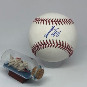 Yoshihisa Hirano signed Rawlings OML Baseball JSA Diamondbacks Japan A678
