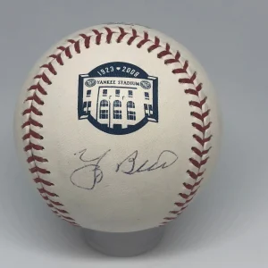 Yogi Berra signed Rawlings Yankee Stadium baseball JSA COA HOF A272