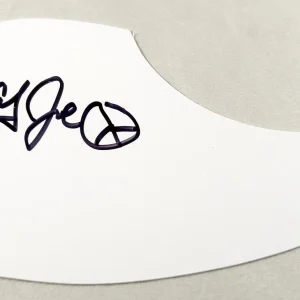 Country Joe McDonald Signed Acoustic Pickguard COA