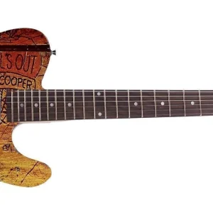 Alice Cooper Autographed Schools Out Album CD Photo Graphics Guitar ACOA
