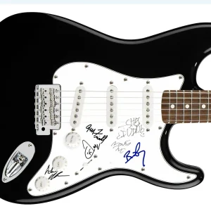 Ashes Divide Autographed Signed Guitar ACOA

