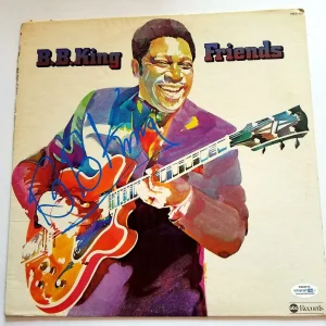 B.B. King Autographed Signed Album Record LP ACOA
