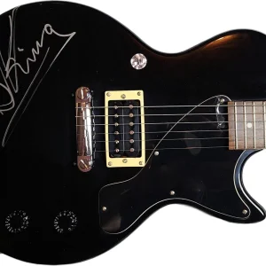 B.B. King Autographed Signed Gibson Epiphone Guitar UACC AFTAL RACC TS ACOA