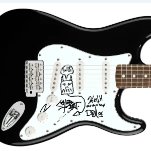 Bad Acid Trip Autographed Signed Guitar
