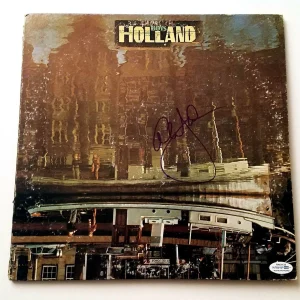 Beach Boys Al Jardine Autographed Signed Holland Album Cover ACOA