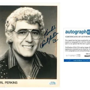 Carl Perkins Autographed Signed 8x10 Photo ACOA
