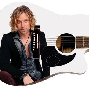 Casey James Autographed 1:1 Signature Edition Graphics Photo Guitar