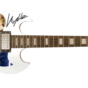 Kylie Minogue Autographed Signed Poster Photo Guitar ACOA

