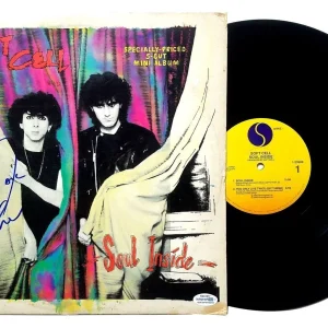Soft Cell Marc Almond Autographed Signed Soul Inside Album LP ACOA
