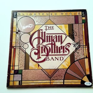 The Allman Brothers Band Autographed Enlightened Rogues Signed Album LP ACOA
