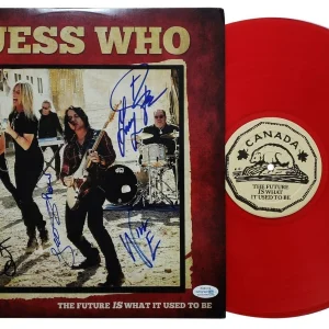The Guess Who Autographed Signed Album Record LP ACOA