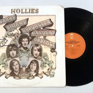 The Hollies Terry Sylvester CHSCE Autographed Vinyl Album Lp
