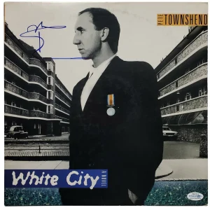The Who Pete Townshend Autographed Signed Album Record LP ACOA