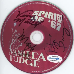 Vanilla Fudge Autographed Spirit of 67 Cd Album
